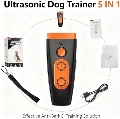 M/P Dog Bark Deterrent Devices, 3X Ultrasonic Anti Barking Device for Dogs