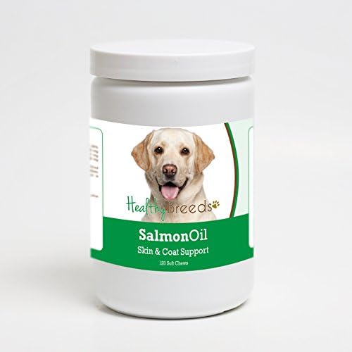 Healthy Breeds Labrador Retriever Salmon Oil Soft Chews 120 Count