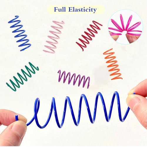 24PCS 12Colors Cat Spring Toys for Indoor Cats