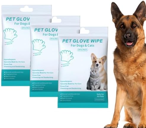 Cat Cleaning Gloves Grooming Cleaning Bathing Cleanup Paw Ear Eye Face