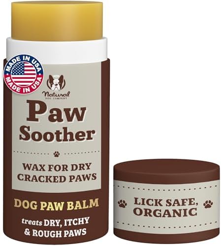 Natural Dog Company Paw Soother Dog Paw Balm, 2 oz Stick