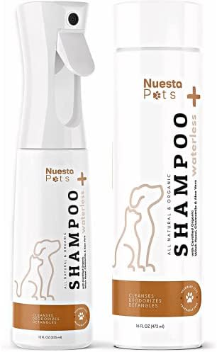 Pets 4 in 1 Pet Cleanser Oat & Aloe Hypoallergenic Waterless Shampoo