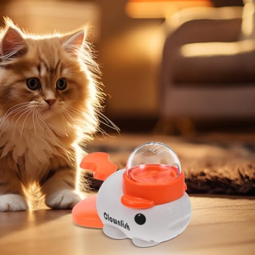 Interactive Pet Treat Dispenser Dog Whale Shaped Slow Feeder for Training with Press and Rotate Design Portable and Convenient for Home Use