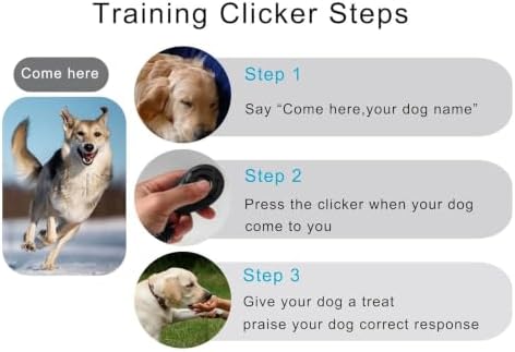 Dog Training Clicker - Wrist Strap | Button Pet Trainer