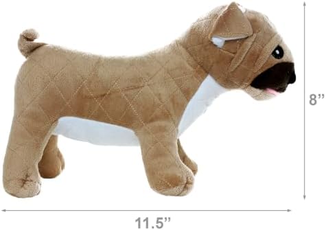 MIGHTY® 2 Pack Farm Animal: Pug Ultra Plush Dog Toys