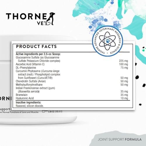 ThorneVet Joint Support Formula Powder, 120 Scoops