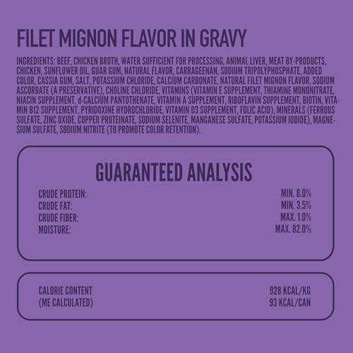 A Strong Heart Filet Mignon Flavor Dog Food Cups in Gravy, 3.5oz, 12-Pk