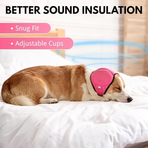 Waterproof Ear Covers for Bath & No Flap Ear Wraps for Dogs