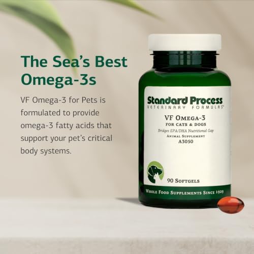 Standard Process VF Omega-3 for Pets, 90 Softgels