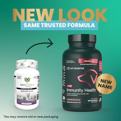 VetriScience Immunity Health for Medium and Large Dogs, 120 Count