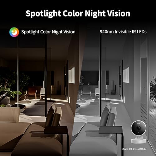 Aqara 2K Indoor/Outdoor Security Camera G100 2 Pack, HomeKit Secure Video