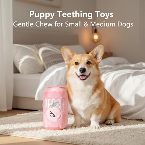 Puppy Toys Plush Squeaky Dog Toy 4.3 x 9 in