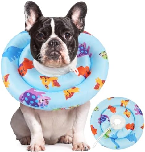 IDOMIK Soft Dog Cone After Surgery, Waterproof Dog Recovery Collar