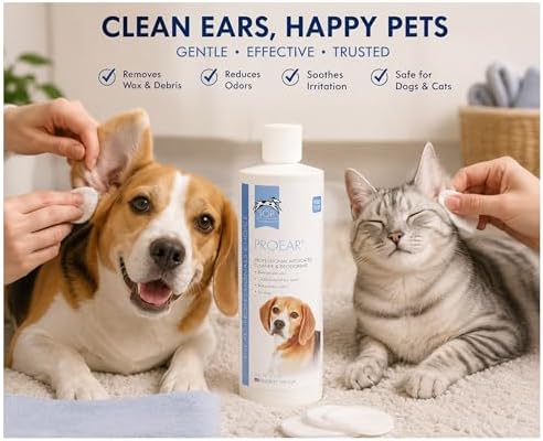 PUREPET Professional Dog Cat Ear Cleaners Choose Wipes Powder Medicated or Alcohol Free