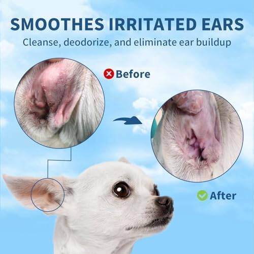 Tris Flush Cat & Dog Ear Cleaner | Pet Ear Infection Treatment