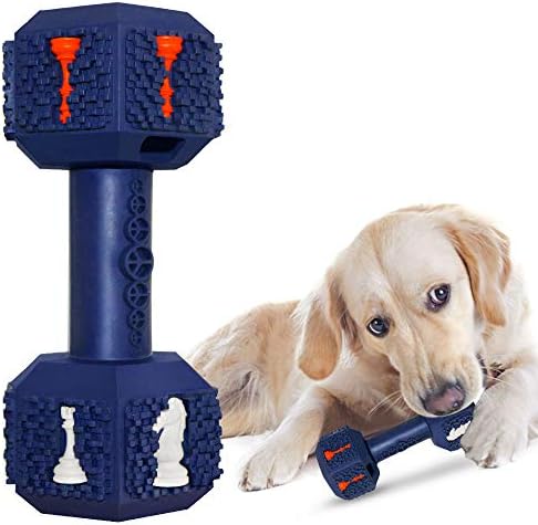 Dog Chew Toys for Aggressive Chewers,Food Grade Non-Toxic Dental Pet Toy,Tough Durable Indestructible Dog Toys for Medium Large Dogs.Blue