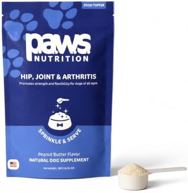 Human Grade Hip & Joint Supplements for Dogs | Advanced Glucosamine, Chondroitin, MSM & Green Lipped Mussel Powder to Support Mobility, Healthy Cartilage, Joint Comfort & Flexibility.