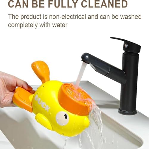 Duck Cat Treat Dispenser, Duck Pet Treat Dispenser, Yellow Ducks Cat Feeder Toy, 2-in-1 Interactive Dog Puzzle Toy & Slow Feeder for Small Medium Dogs and Cats, IQ Training (2PCS-C)