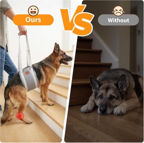 Adjustable Dog Sling for Extra Large Dogs Mobility Aid for Weak Rear Legs