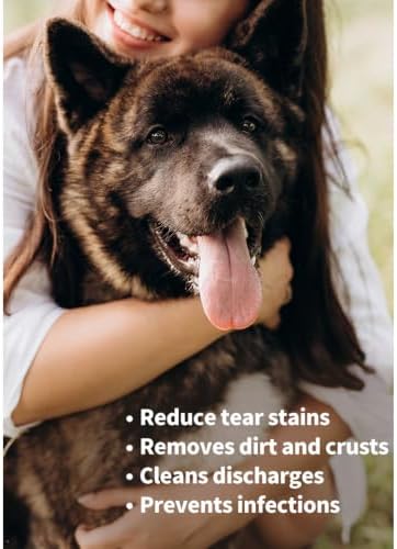 Pet Eye Cleaning Wipes, for Dog&cat Eye Cleaning Care, 100 Pieces