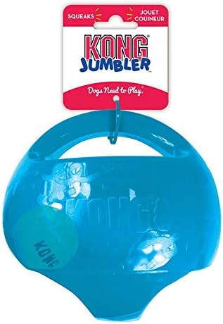 KONG Jumbler Ball, Interactive Fetch Toy, for Large/XL Dogs, Random Color
