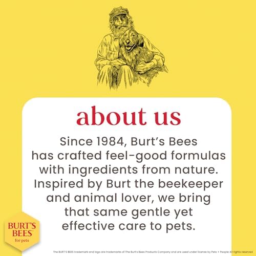 BURT'S BEES FOR PETS Deodorizing Dog Spray, Apple & Rosemary, 10 Fl Oz