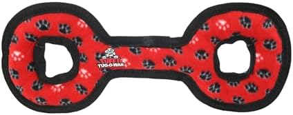 TUFFY® : TugOWar Dog Toy: Ultra Durable Plush Toy with Multiple Layers & Reinforced Seams, Washable and Floats, Original Construction