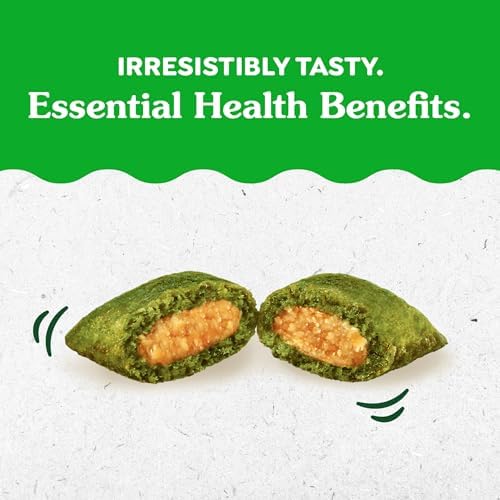 Greenies Feline Smartbites,Cat Treats Healthy Recipe,Indoor Cat Treats,Chicken Flavor,4.6 oz,(Pack of 2)