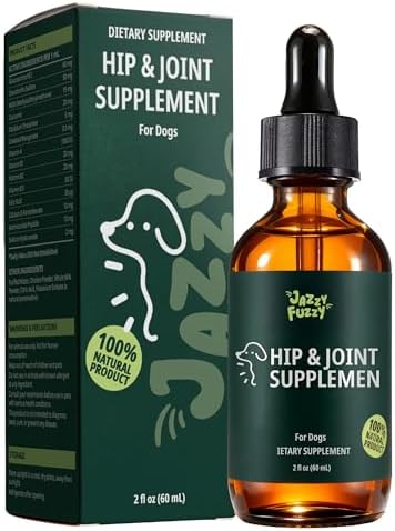 Joint Drops for Dogs, Liquid Glucosamine Supplement, 60 mL