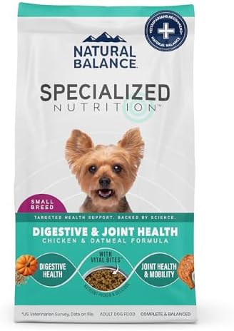 Natural Balance Specialized Nutrition Dog Food, Chicken & Oatmeal, 12 lb