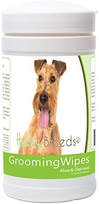 Healthy Breeds Irish Terrier Grooming Wipes 70 Count