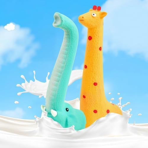 Dog Chew Toys for Aggressive Chewers, Cute Latex Elephant Design