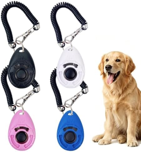 Dog Training Clicker - Wrist Strap | Button Pet Trainer