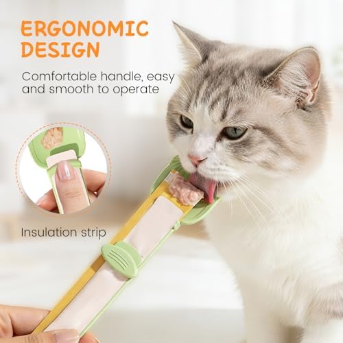 2026 New Feeder Squeeze Spoon, Cat Puree Feeder Spoon (Set B)