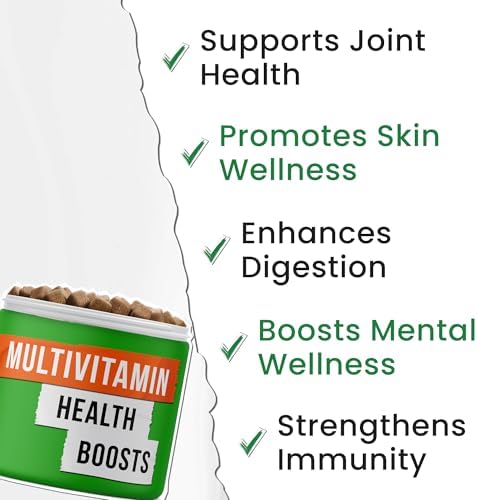 Dog Vitamins with Glucosamine, Probiotics & Omega