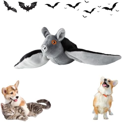 Flying Bat Toy for Dogs & Cats, Flapping Wings Interactive Pet Toy，1