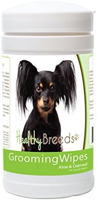 Healthy Breeds Russian Toy Terrier Grooming Wipes 70 Count