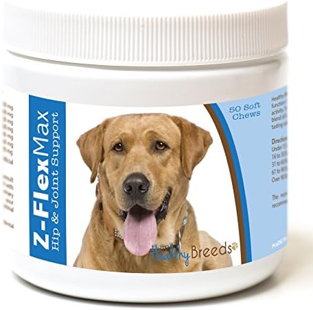 Healthy Breeds Labrador Retriever Z-Flex Max Hip and Joint Soft Chews 50 Count
