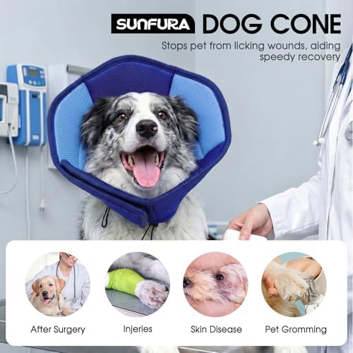 Dog Cone Soft Cone for Dogs to Stop Licking