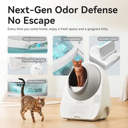 CATLINK Ultra Automatic Litter Box with AI Camera, Dual Band WiFi