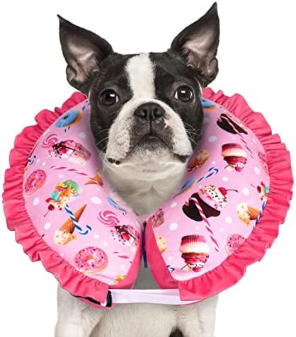 CuteBone Dog Recovery Cone for Small Medium Dogs & Cats