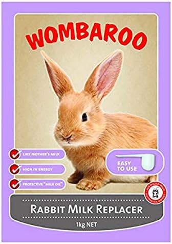 Wombaroo Rabbit Milk Replacer for Baby Bunnies - 35.2 Ounces (1 Kilogram)