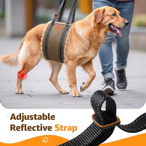 Adjustable Dog Sling for Extra Large Dogs Mobility Aid for Weak Rear Legs