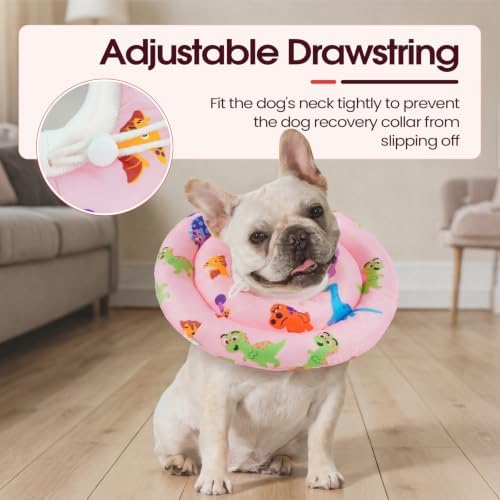 IDOMIK Soft Dog Cone After Surgery, Waterproof Dog Recovery Collar