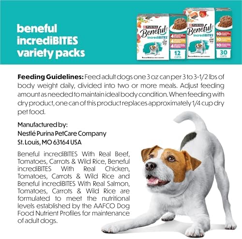 Purina Beneful Small Breed Wet Dog Food Variety Pack, (30) 3 oz Cans