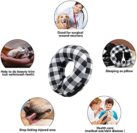 CuteBone Dog Recovery Cone for Small Medium Dogs & Cats