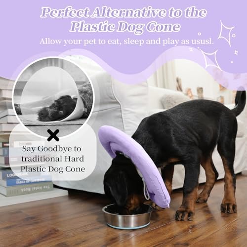 IDOMIK Dog Recovery Collar, Waterproof Soft Dog Cone After Surgery