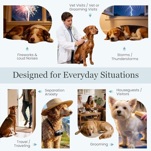 Calming Chews for Dogs 200ct-Dog Calming Chews for Stress & Anxiety Relief