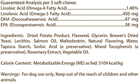 Healthy Breeds Eurasier Salmon Oil Soft Chews 120 Count
