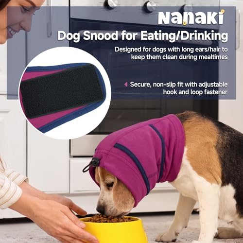 Nanaki Dog Ear Muffs for Fireworks & Thunderstorm,Dog Ear Covers for Bath